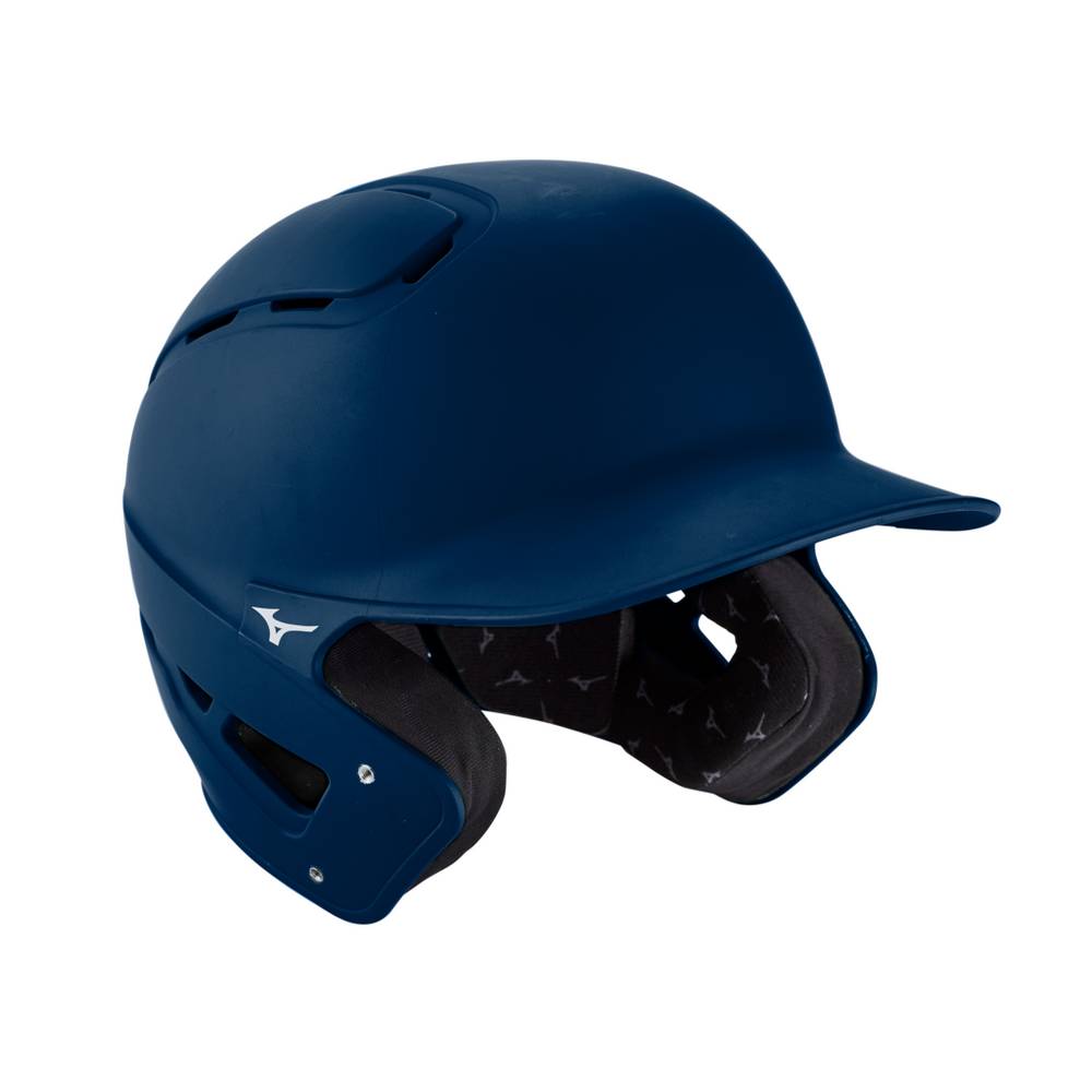 Mens Mizuno B6 Fitted Baseball Batting Helmet Navy Philippines (GYCNHB674)